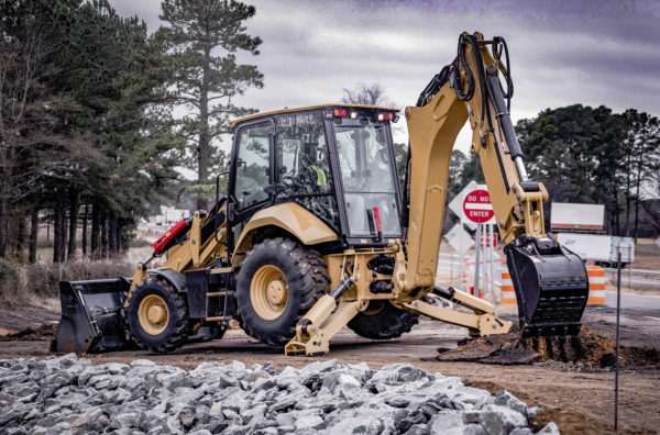 Hi-Rail Backhoe