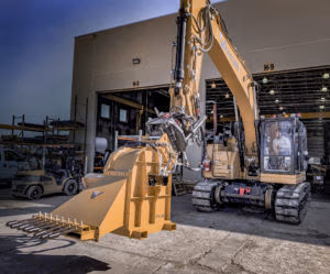 cold air blower excavator attachment