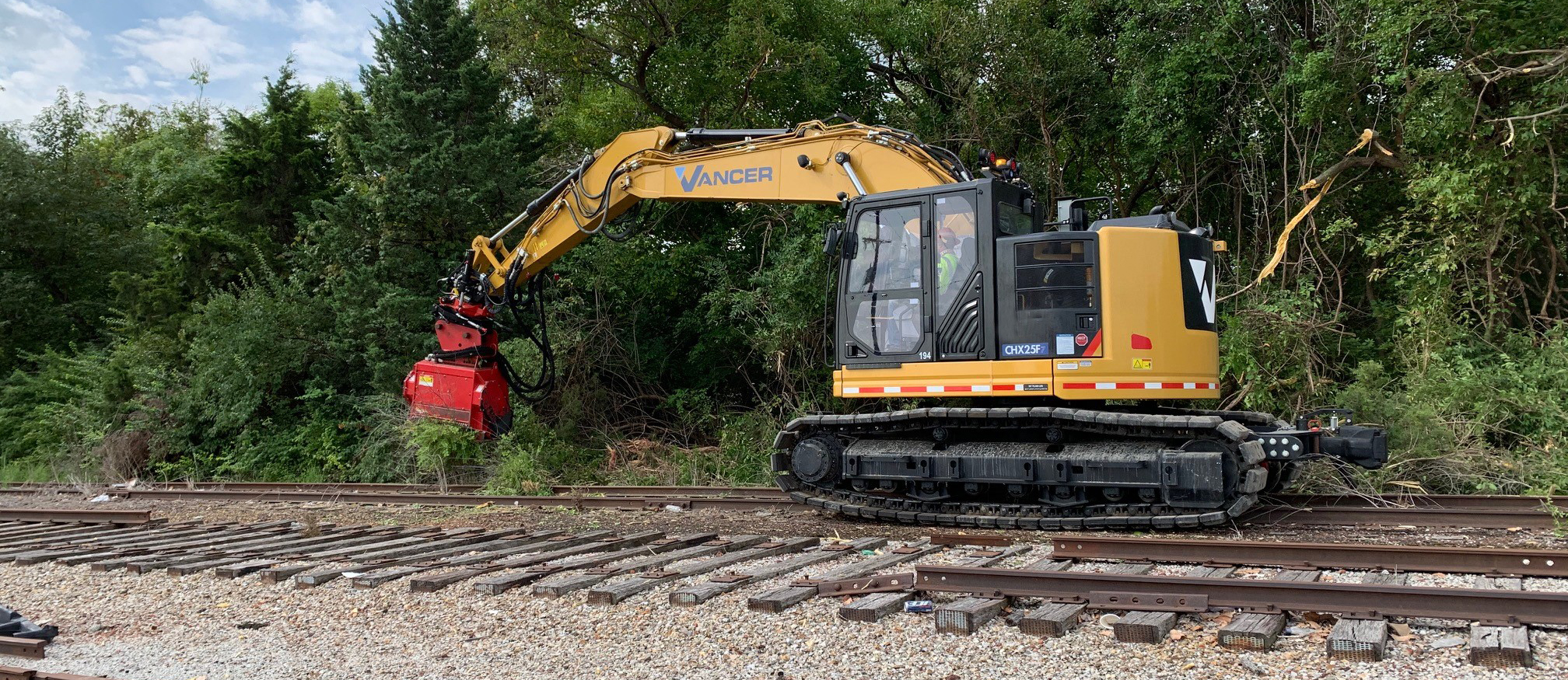 excavator brush cutter