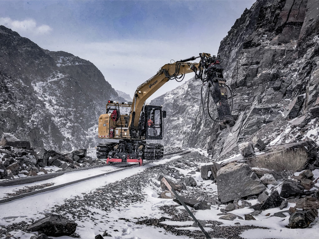 rail bridge maintenance of way equipment