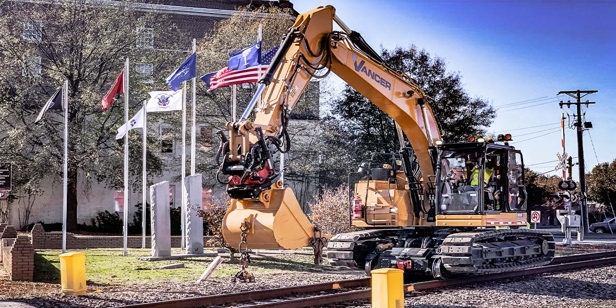 hi rail excavators and equipment for sale